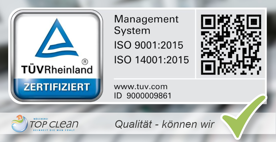 Qualität: Können wir ! ISO 9001 Qualitätsmanagement