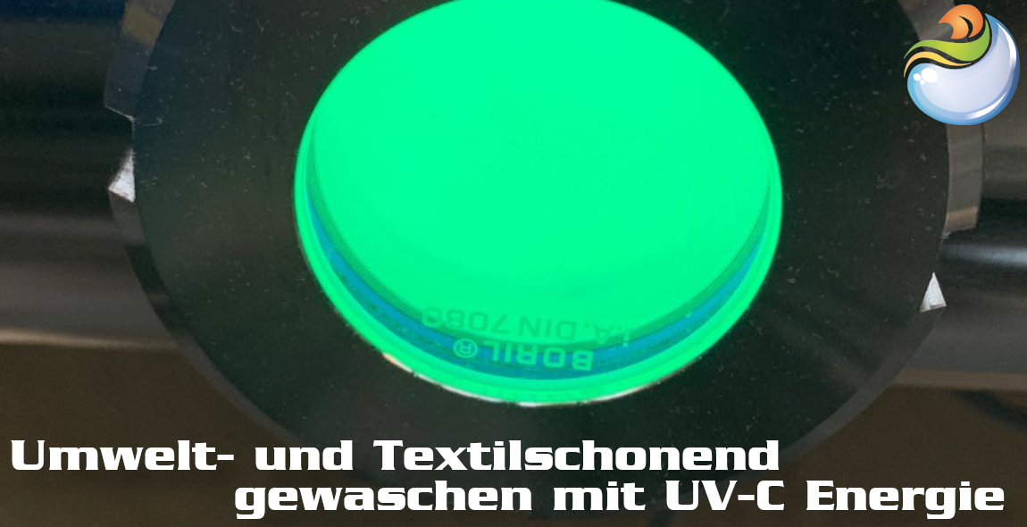 Umwelt- und Textilschonend gewaschen mit UV-C Energie