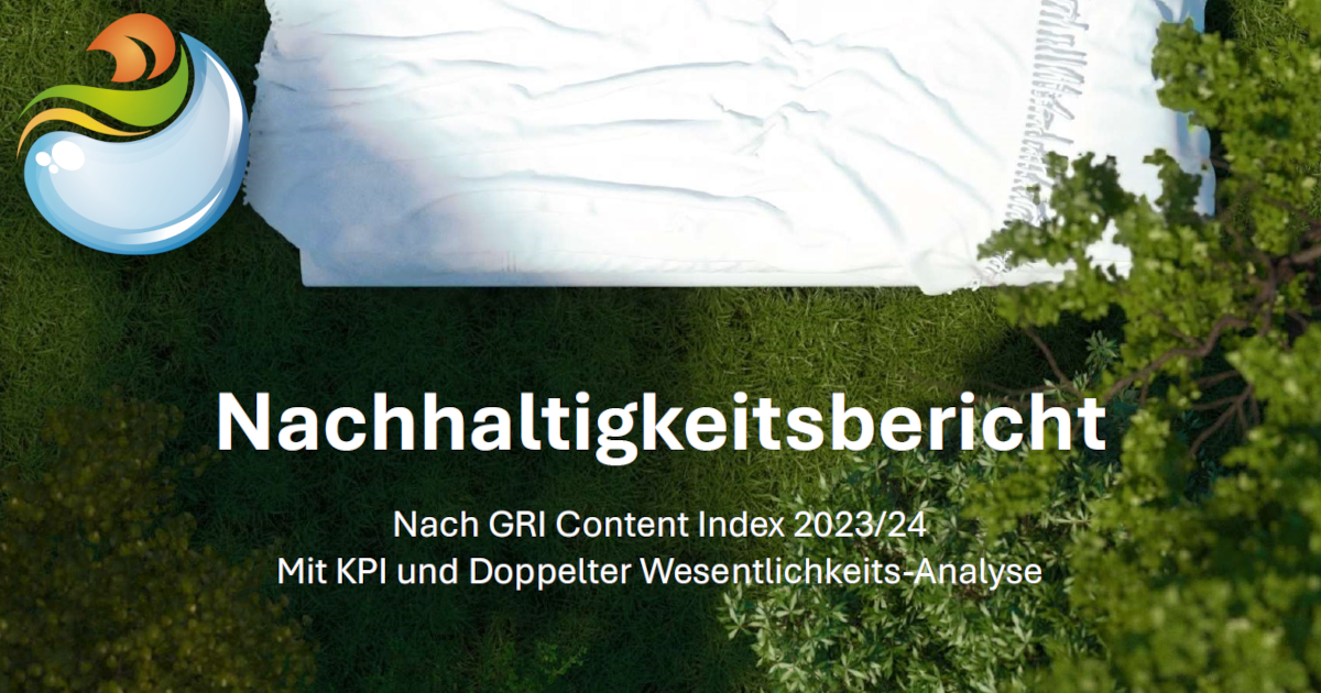 Unser Nachhaltigkeitsbericht 2023/24